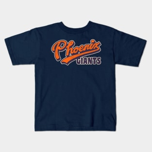 Defunct Phoenix Giants Baseball Team Kids T-Shirt